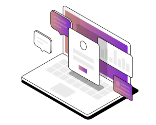 Laptop with floating windows